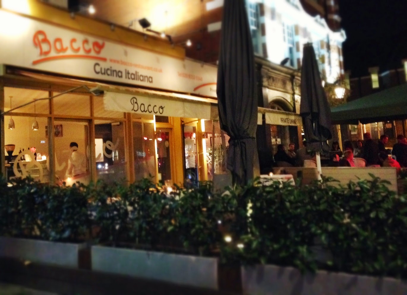 Bacco Italian Restaurant, Richmond, London