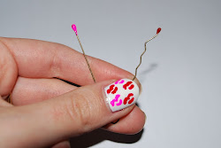 bobby nail nails pins dotting polka dot tool use easy tools lying several around
