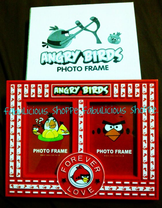 Fabulicious Shoppe: Angry Birds Photo Frame