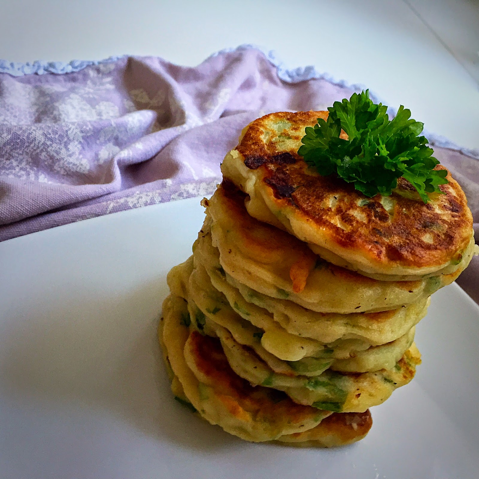 Potato & Spring Onion Pancake Recipe Eat.Love.Live