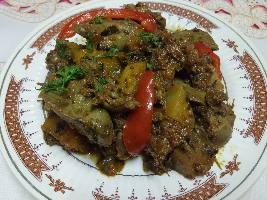 Everyday Cooking Chicken liver masala