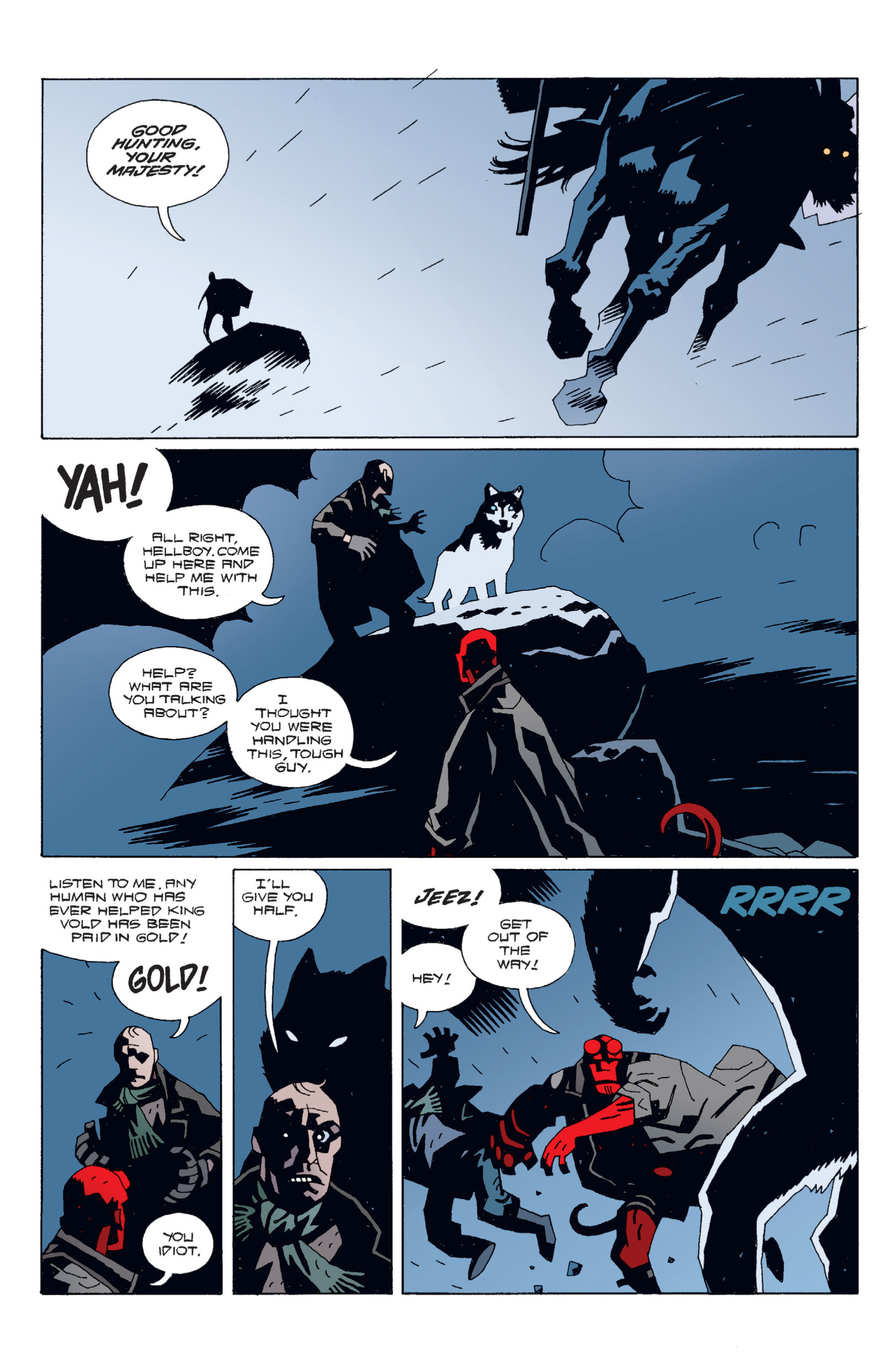 Read online Hellboy comic -  Issue #4 - 25