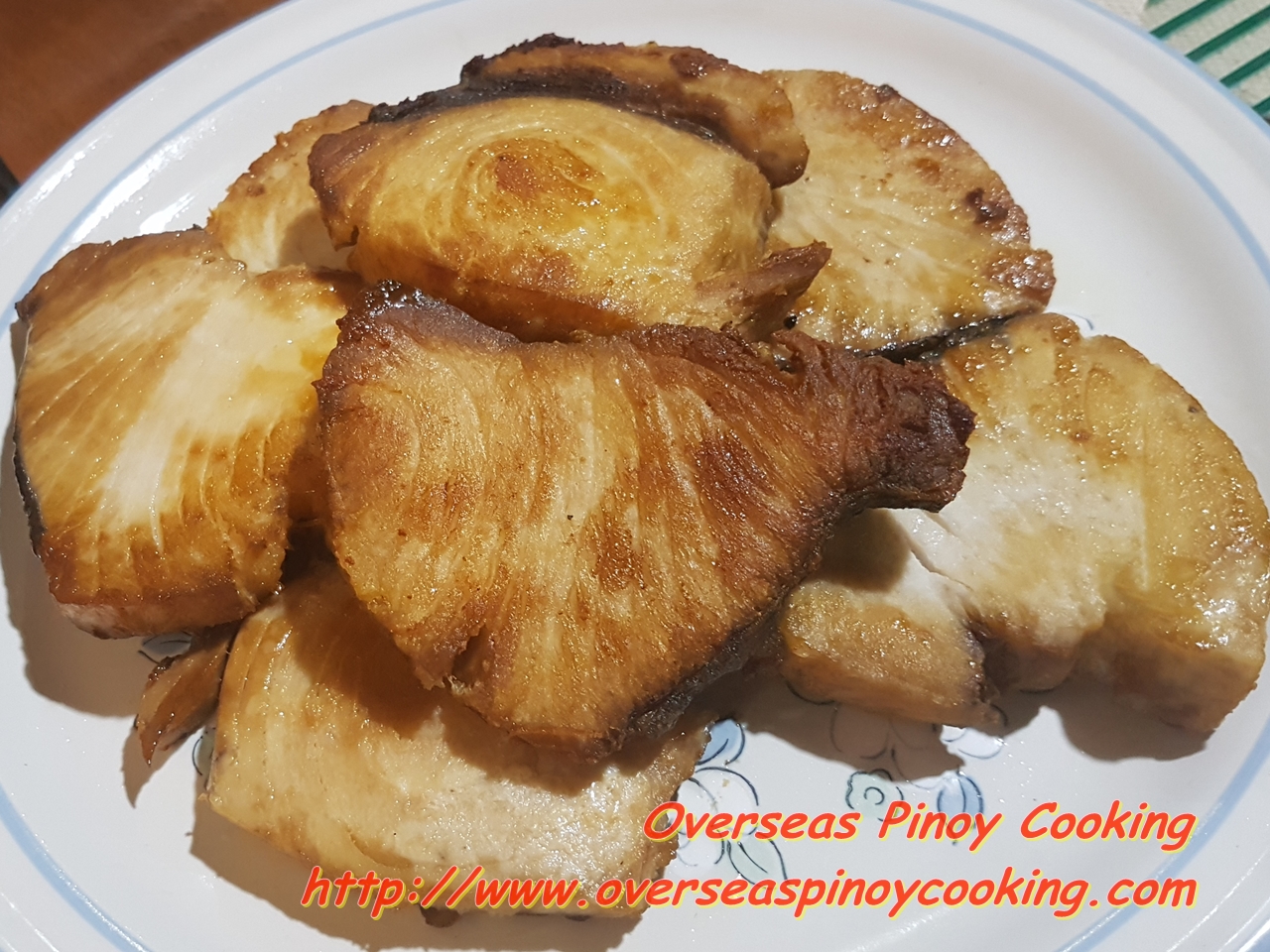 Sweet and Sour Swordfish Steak