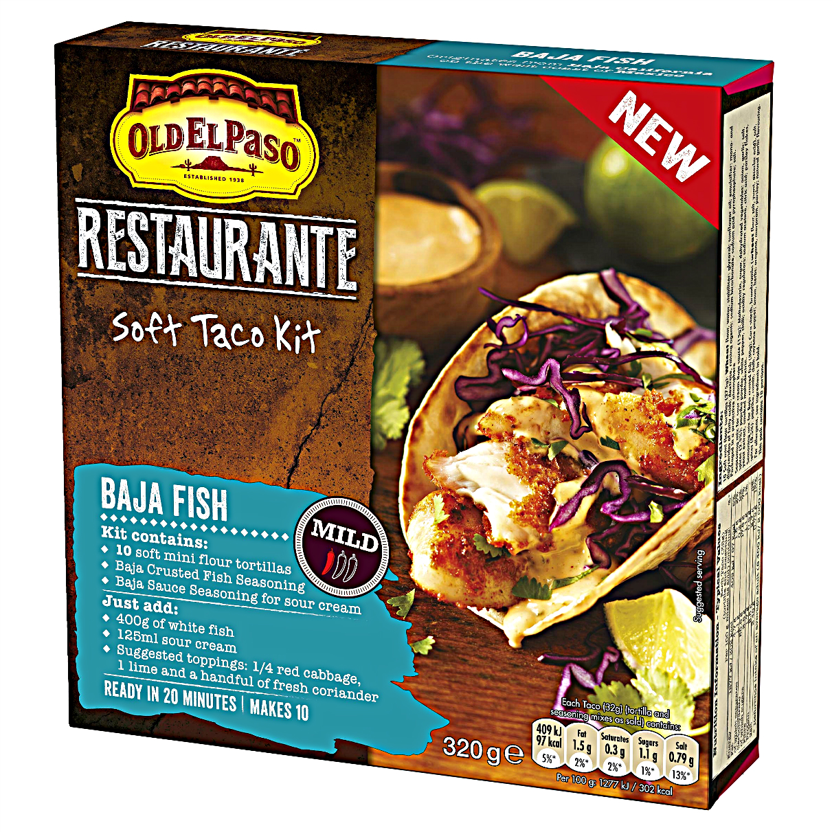 Chez Maximka Baja Fish Soft Taco Kit from Old El Paso