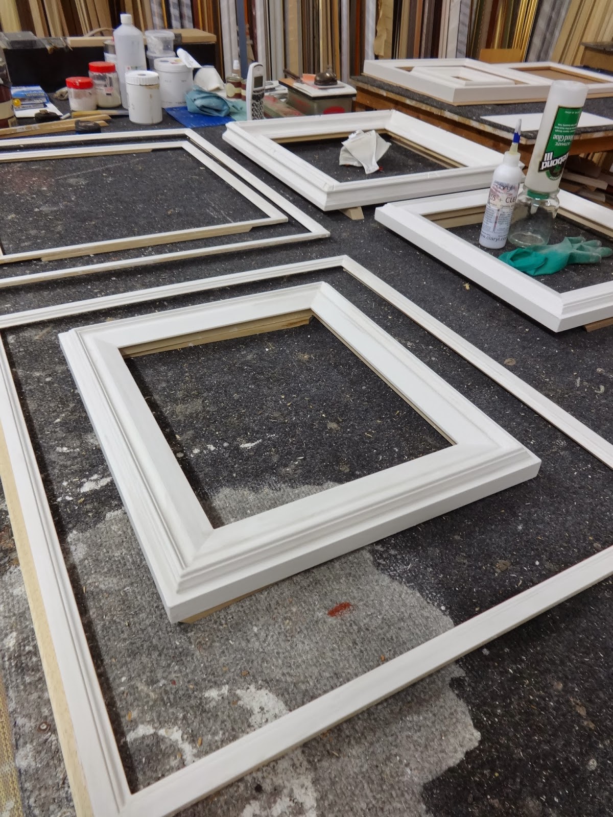 Framemaker More gessoing