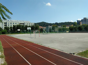 University playground in " C- plunkt" hostel campus