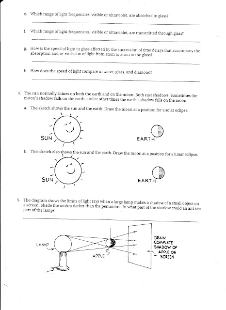 physics: Due Fri Feb 18: light worksheet