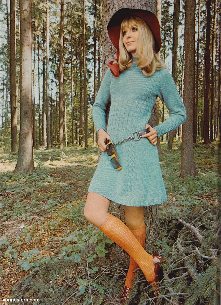 Vongestern Blog An Die Nadeln Die Damen Stilvolle Mode Zum Selberstricken 1971