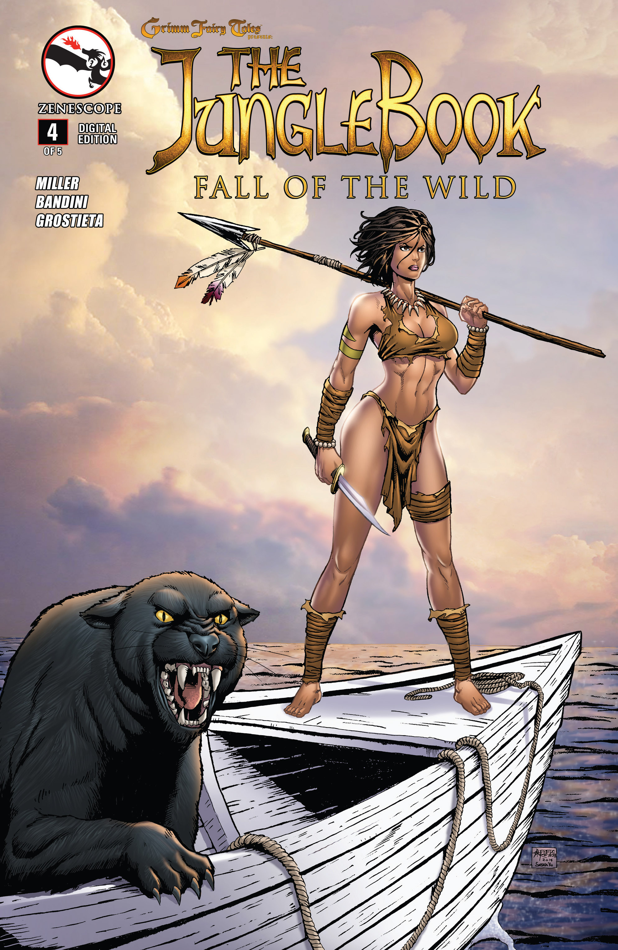 Read online Grimm Fairy Tales presents The Jungle Book: Fall of the Wild comic -  Issue #4 - 1