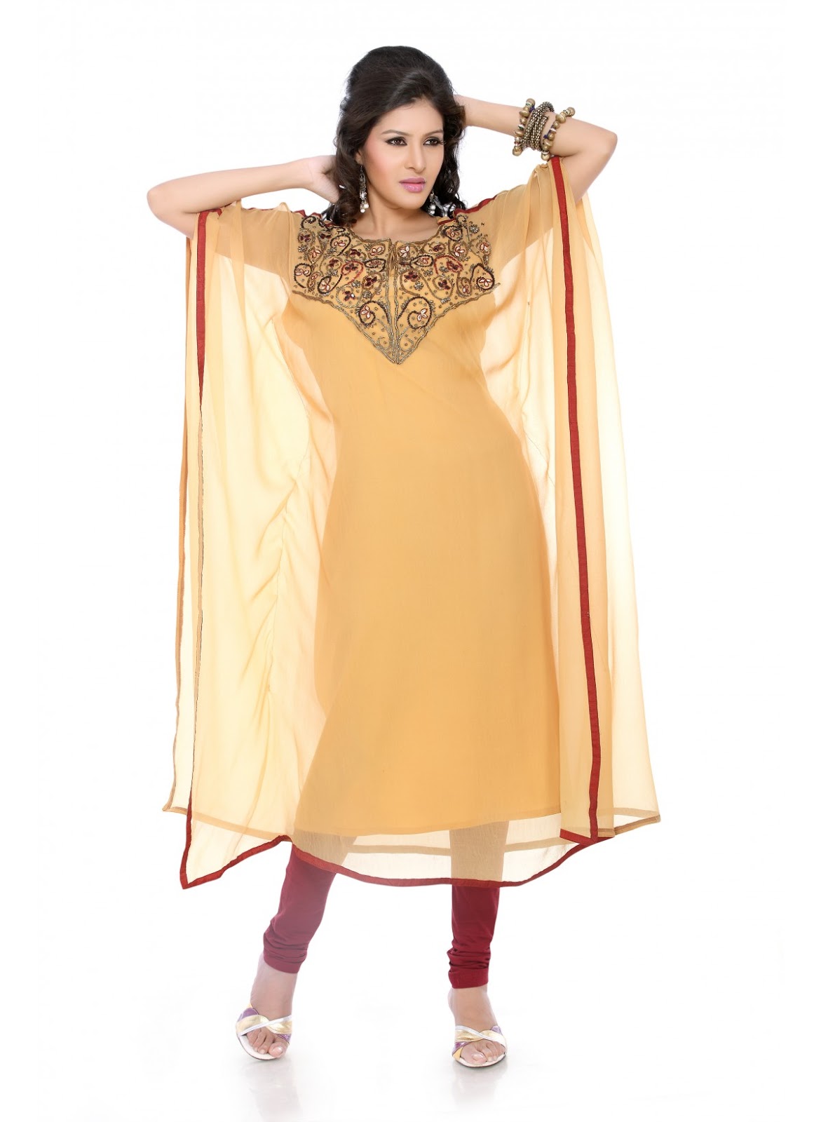 kaftan design kurti