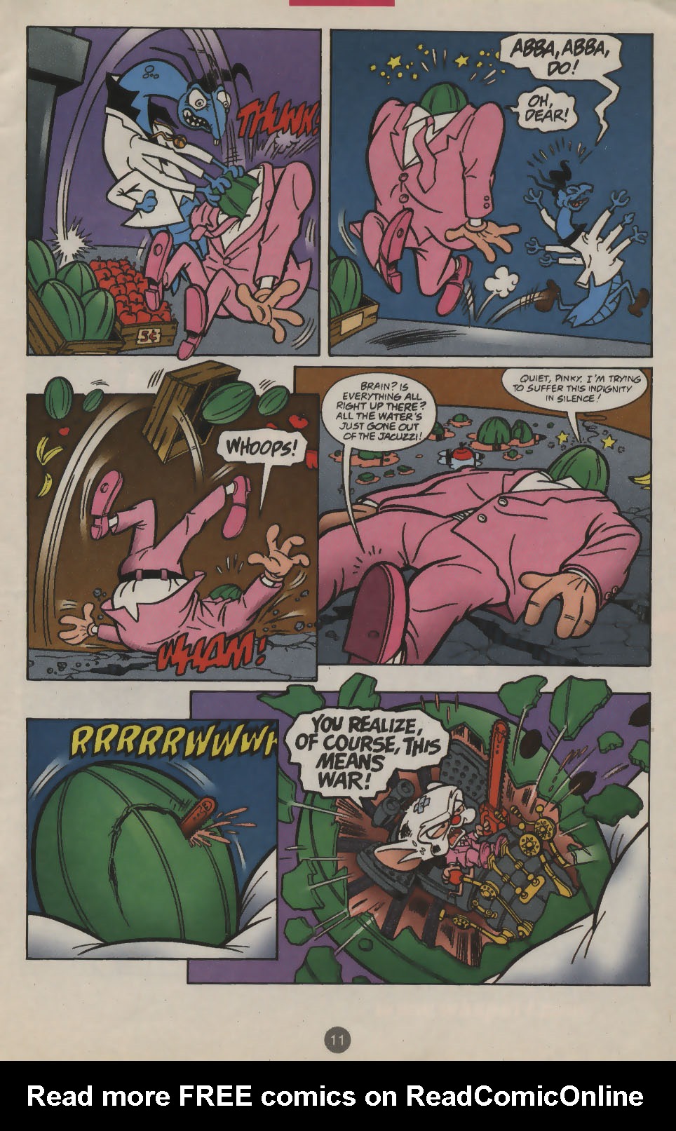 Read online Pinky and The Brain comic -  Issue #20 - 10