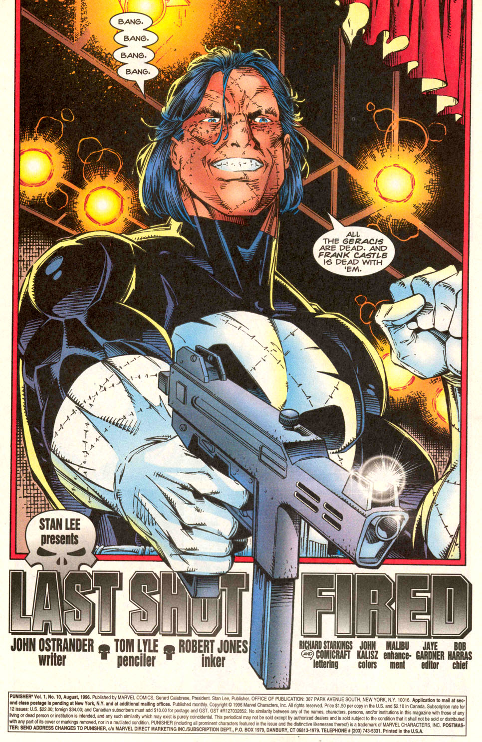 Read online Punisher (1995) comic -  Issue #10 - Last Shot Fired - 2