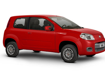 Fiat Uno Vivace 1.0 3 portas vermelho