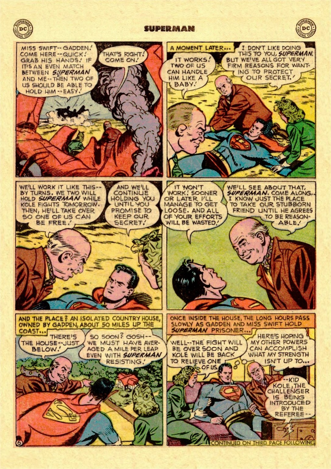 Read online Superman (1939) comic -  Issue #74 - 22