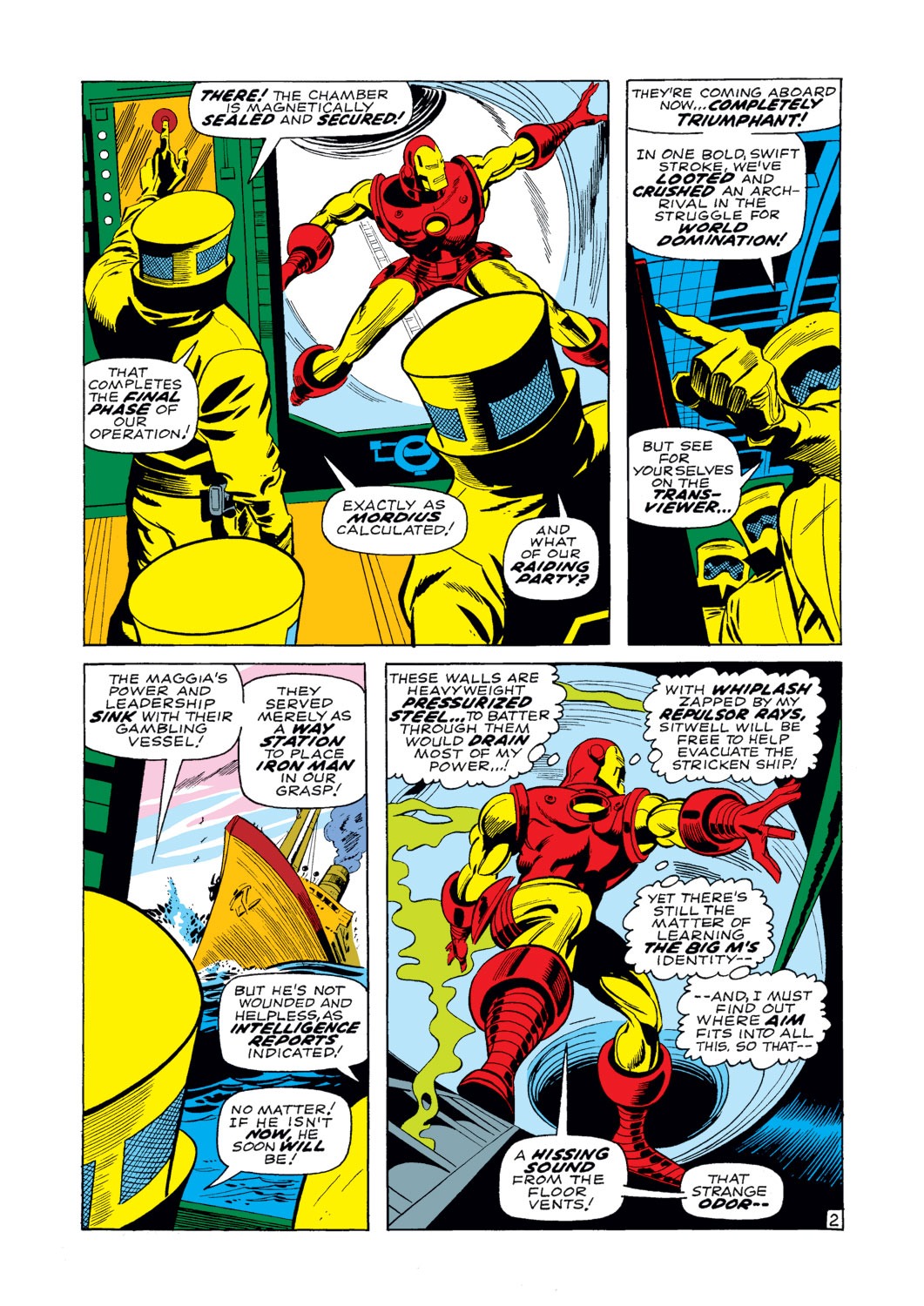 Iron Man (1968) 1 Page 2