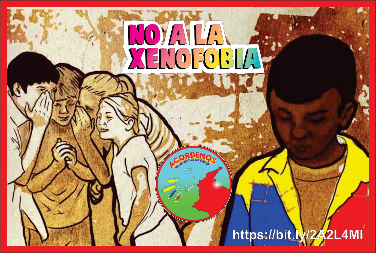 CORDEMOS LA XENOFOBIA NO ES UN JUEGO