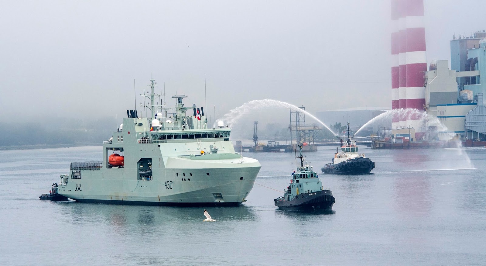 Канадський флот отримав перший патрульний криголам