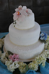 cake orchids hydrangeas embroidery cakes hydrangea orchid