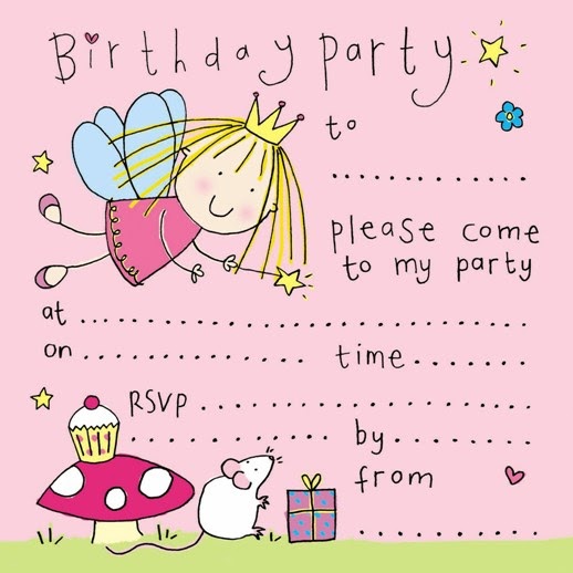 Cute Fairy Birthday Party Invitation - Best Gift Ideas Blog