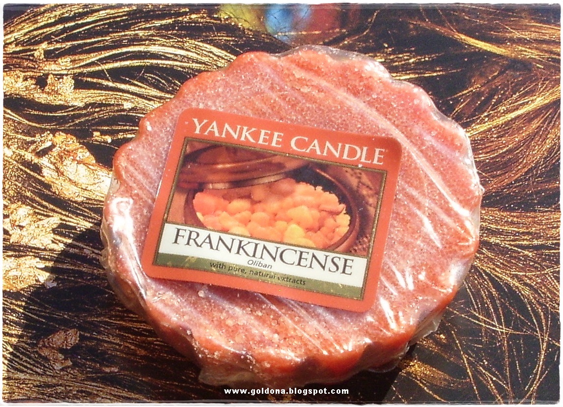 pasje.. zainteresowania.. czas wolny.. Frankincense wosk Yankee Candle.