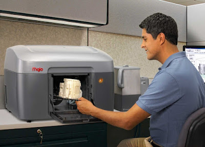 The machine which prints food is actually a real invention been used right now. Image of the 3D food printer been used.