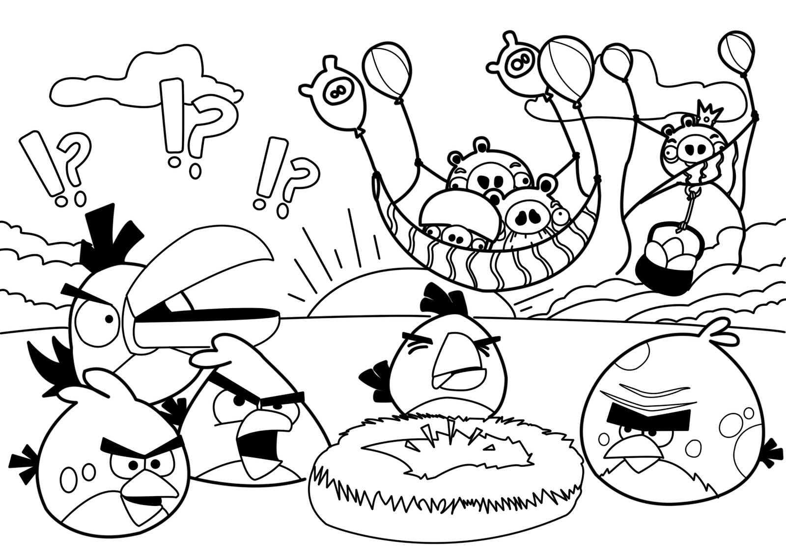 halloween angry birds coloring pages - photo #24