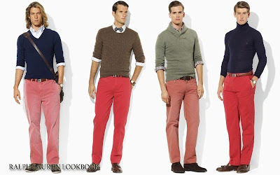 ESSENTIALISMO: SPRING TREND: RED PANTS FOR MEN