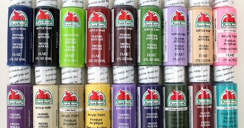 that ain't toothpaste: Apple Barrel Paint Review