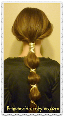 Queen Elinor from brave hairstyle tutorial