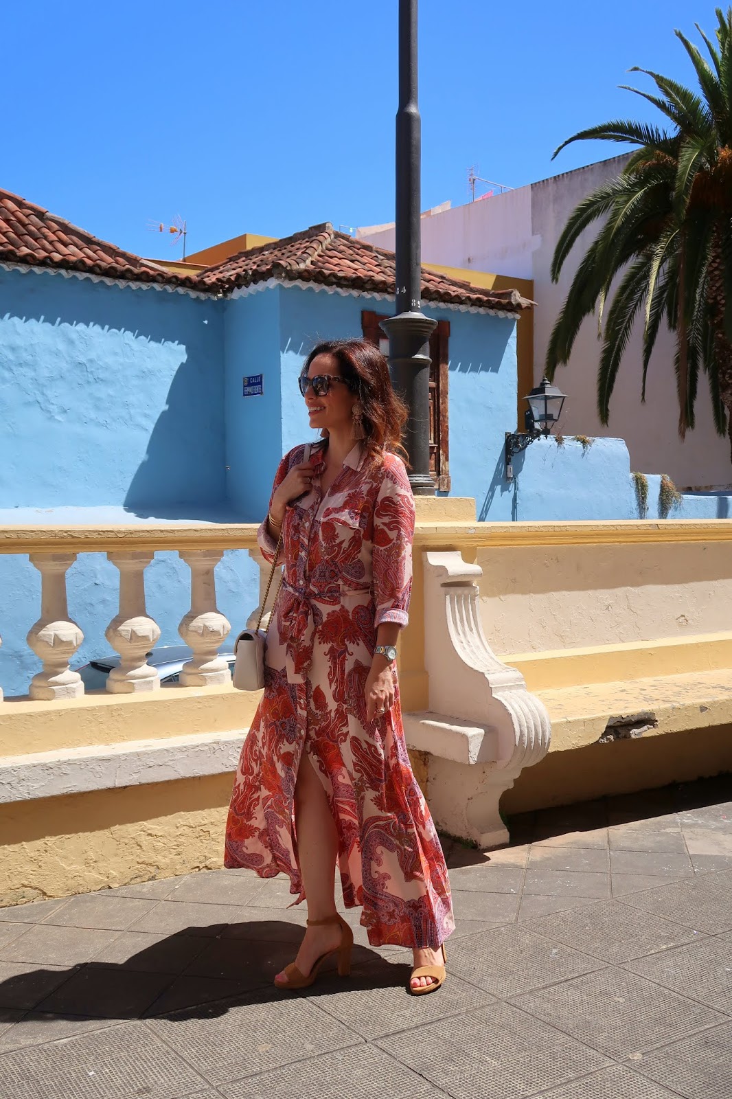 Gema Betancor: ZARA VESTIDO PAISLEY