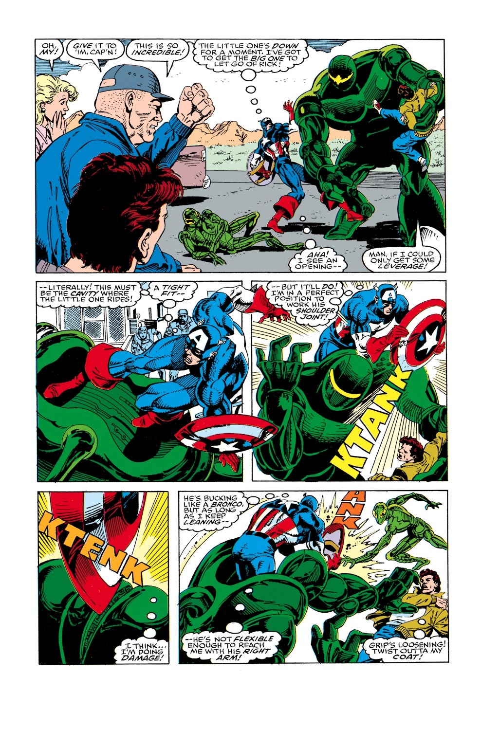 Read online Captain America (1968) comic -  Issue #398 - 15