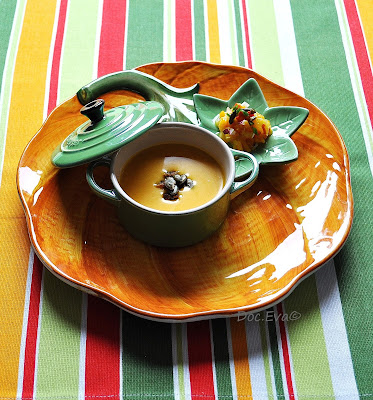 Kürbissuppe / Kürbis Chutney Kürbissuppe, Kürbis Chutney