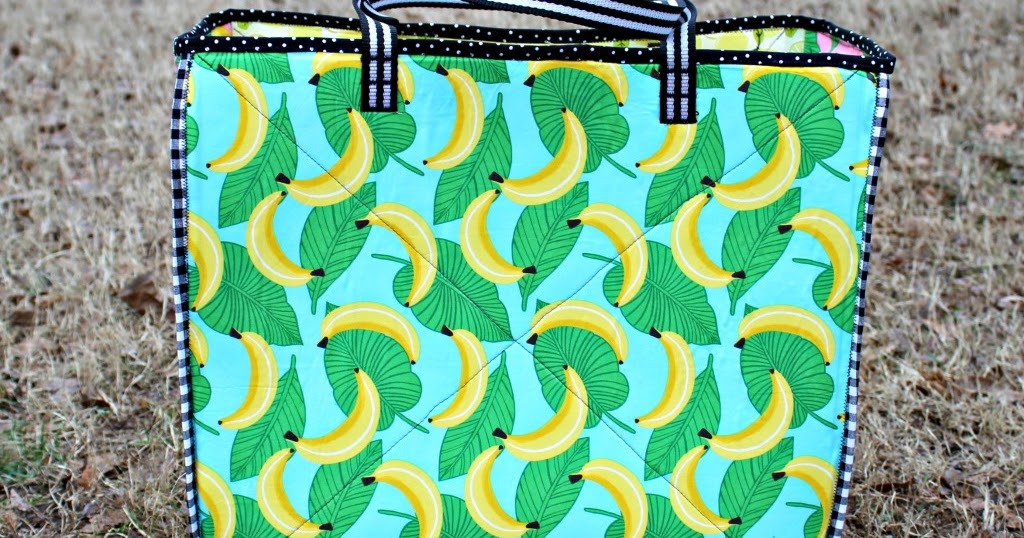 sewVery Go Bananas Bag