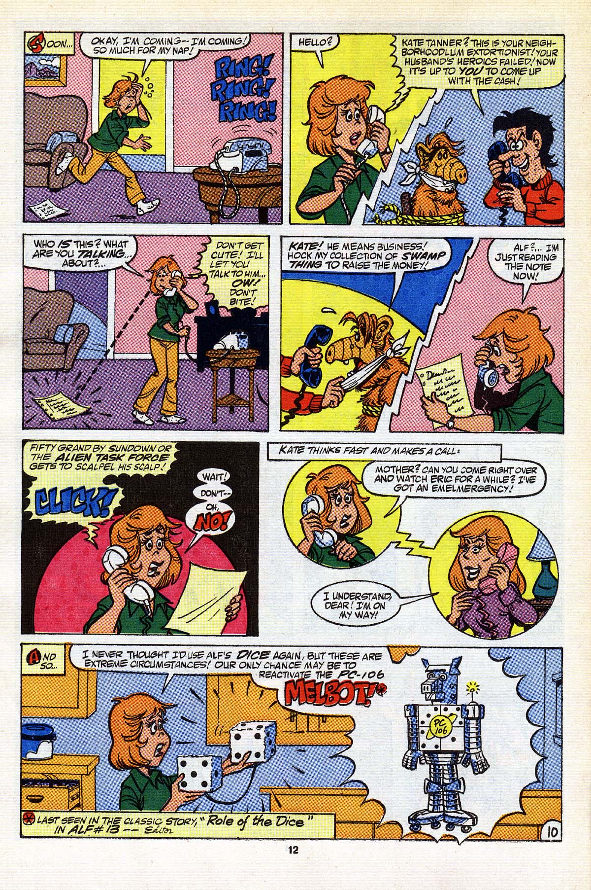 Read online ALF comic -  Issue #25 - 11