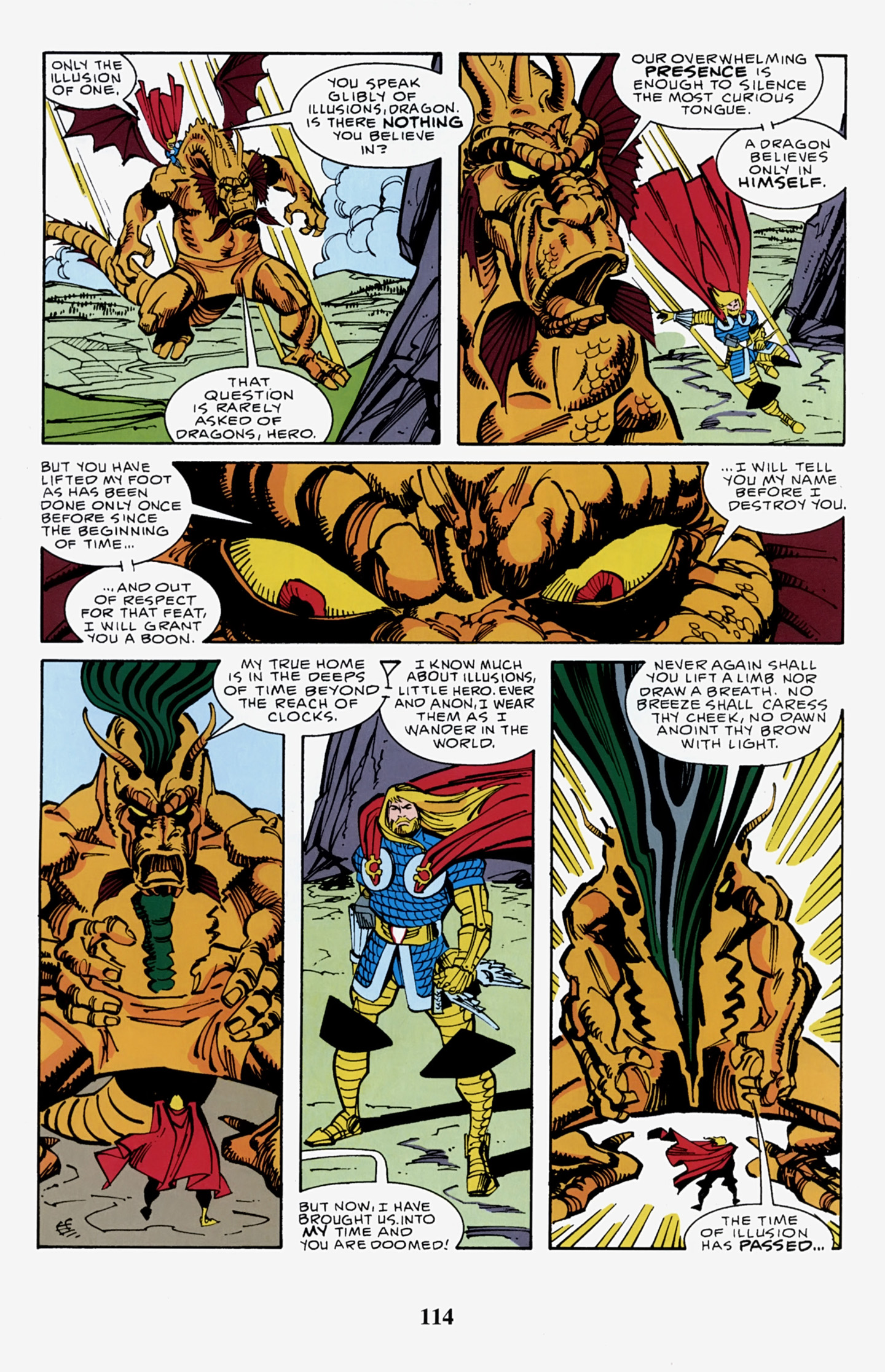 Read online Thor Visionaries: Walter Simonson comic -  Issue # TPB 5 - 116