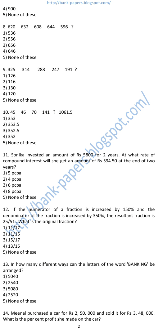 karnataka state cooperative apex bank limited Examination Question Papers