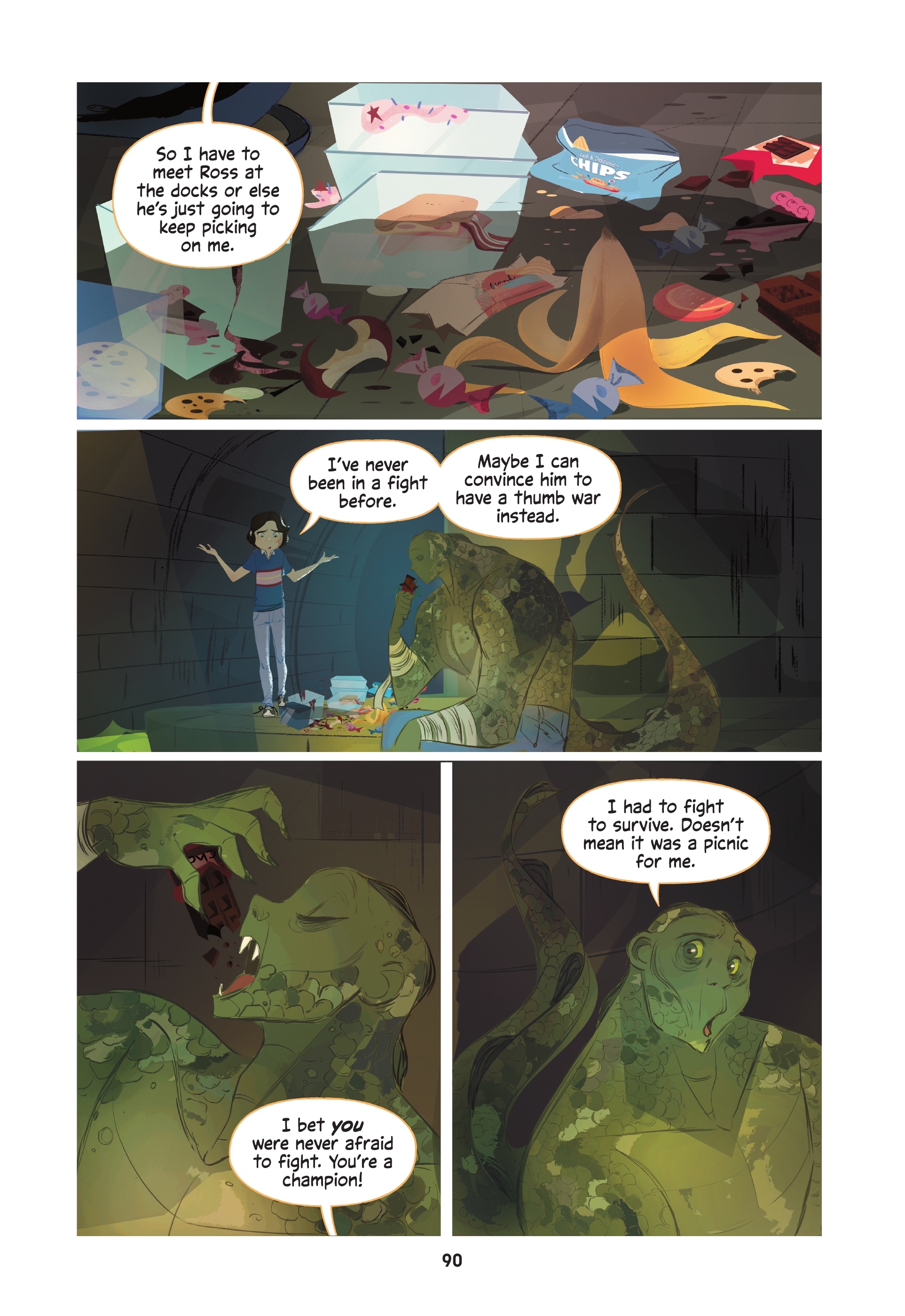 Read online My Buddy, Killer Croc comic -  Issue # TPB (Part 1) - 87