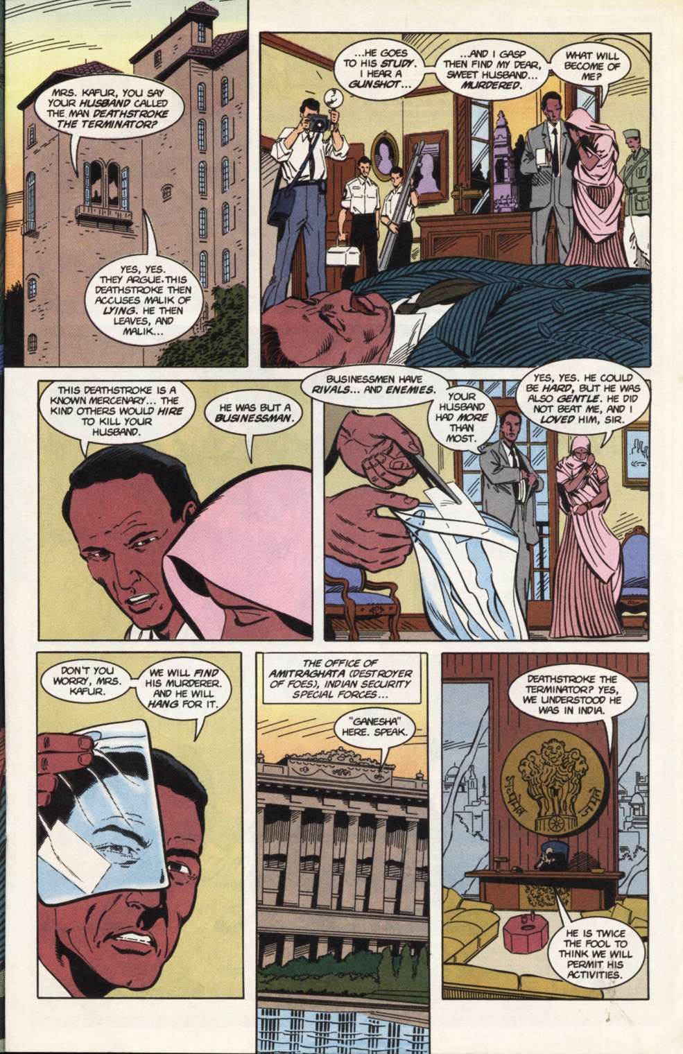 Read online Deathstroke (1991) comic -  Issue #31 - 12