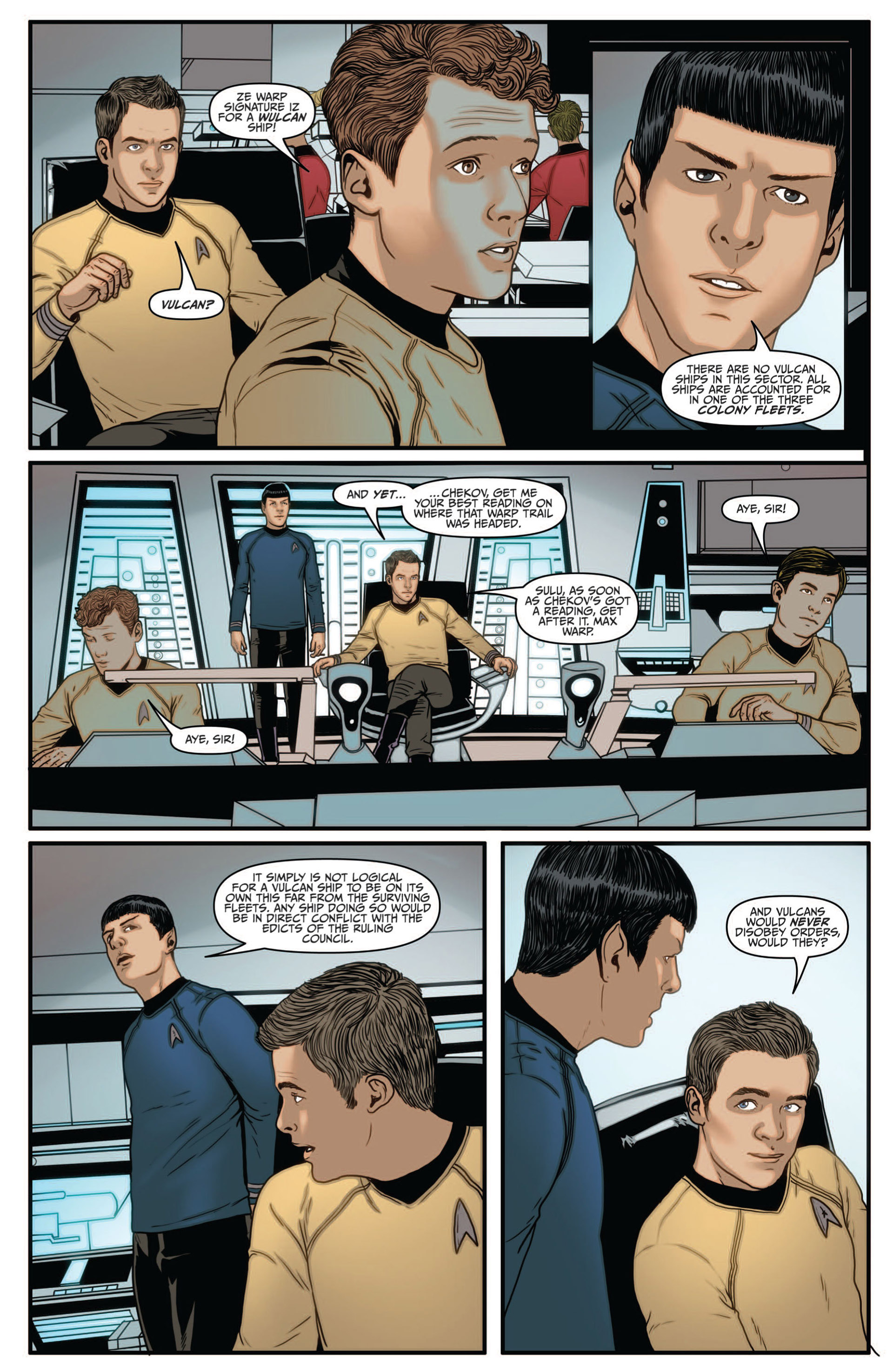 Read online Star Trek (2011) comic -  Issue #7 - 11
