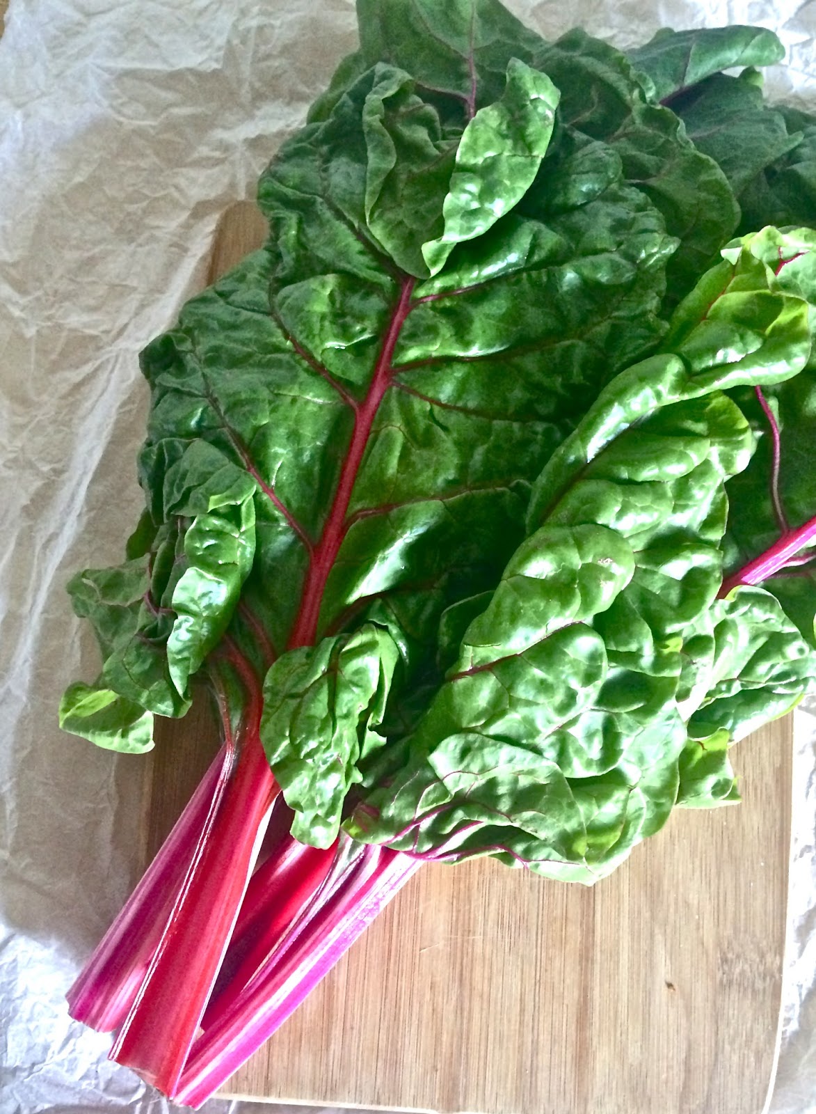 A Quick Beet and Swiss Chard Salad