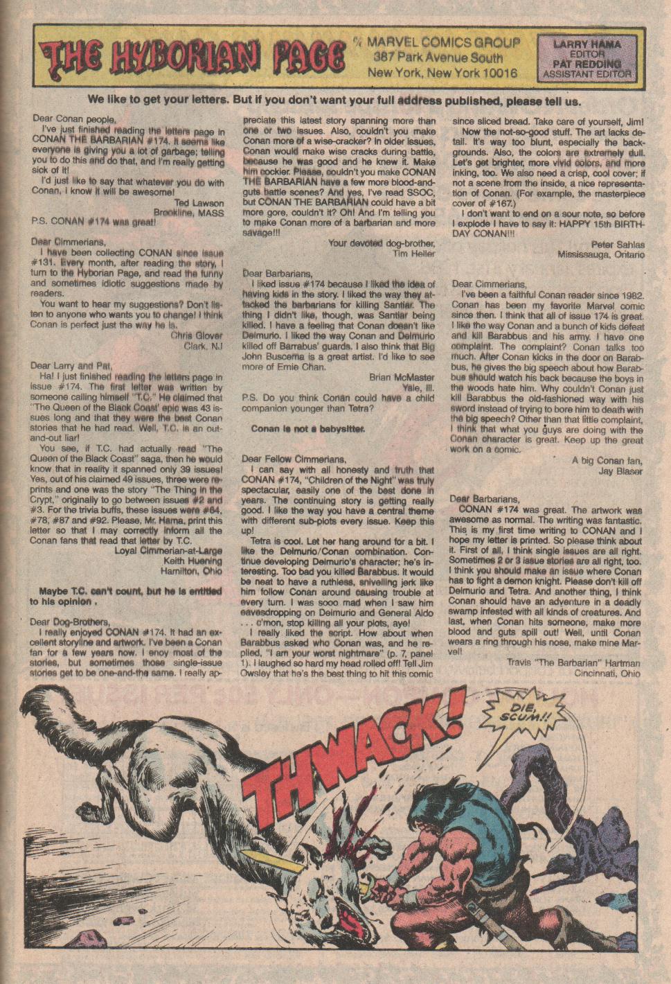 Conan the Barbarian (1970) Issue #178 #190 - English 24