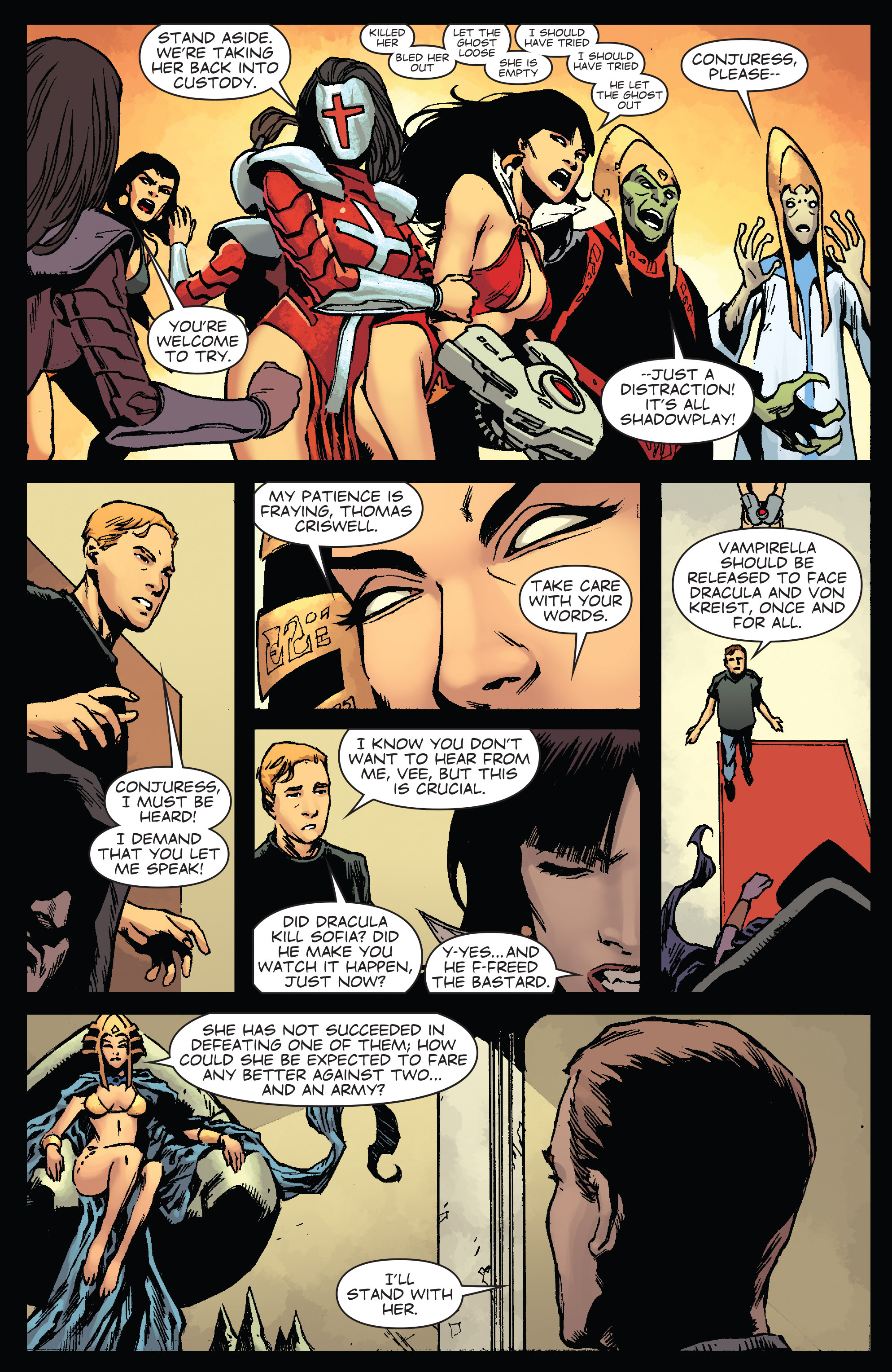 Read online Vampirella (2010) comic -  Issue #23 - 24