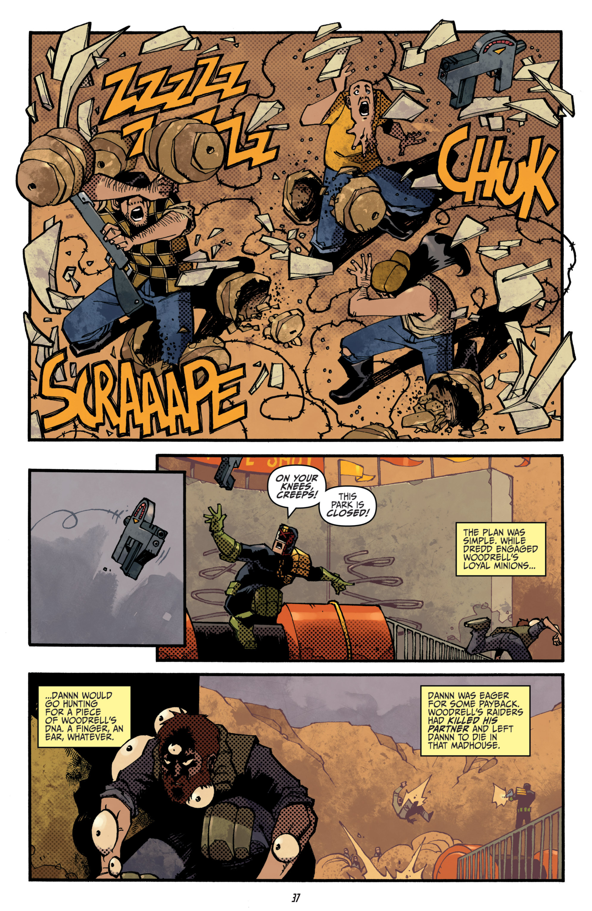 Read online Judge Dredd (2012) comic -  Issue # _TPB 3 - 37