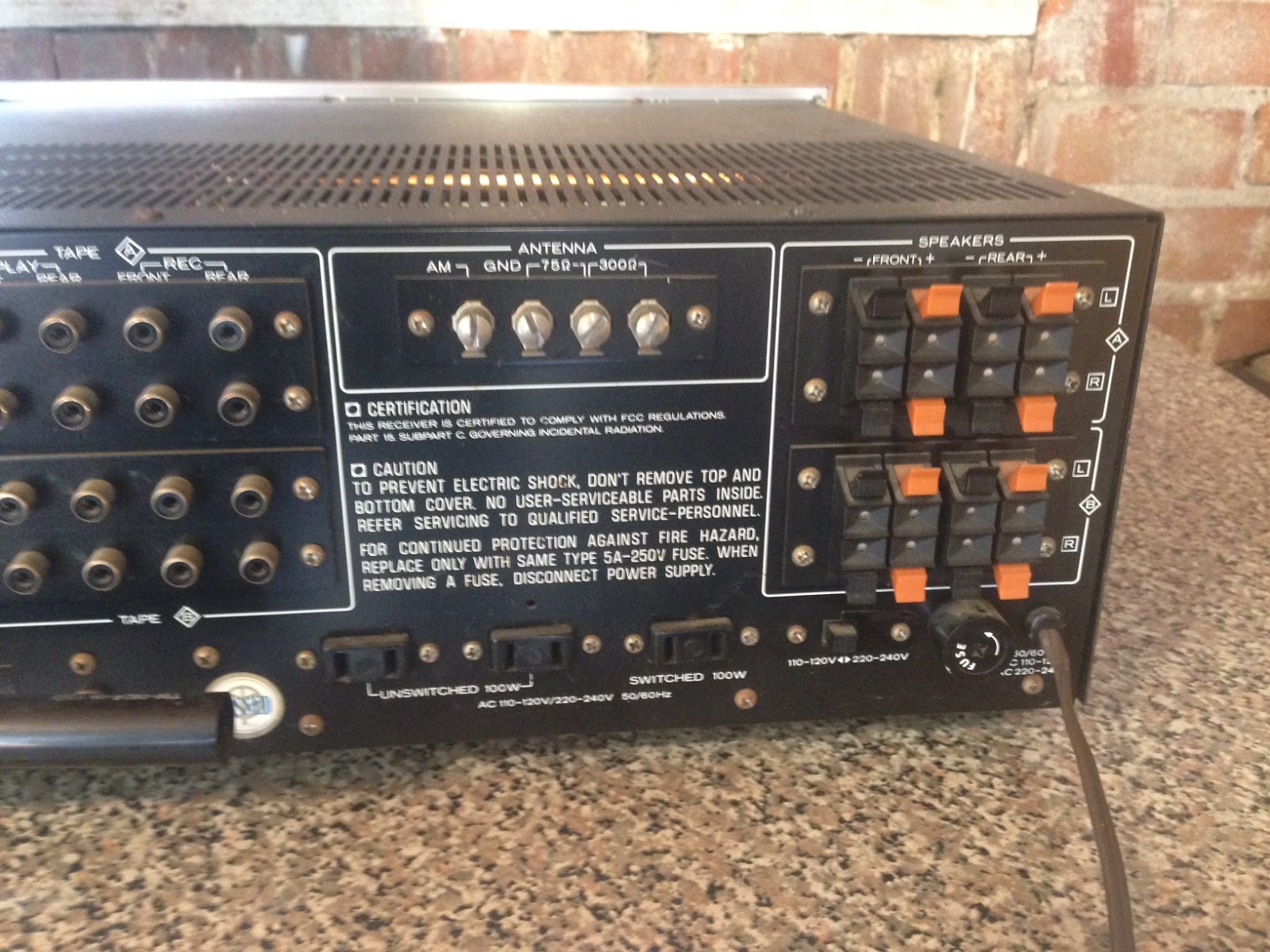 Kenwood KR8340 vintage quad (quadraphonic) receiver