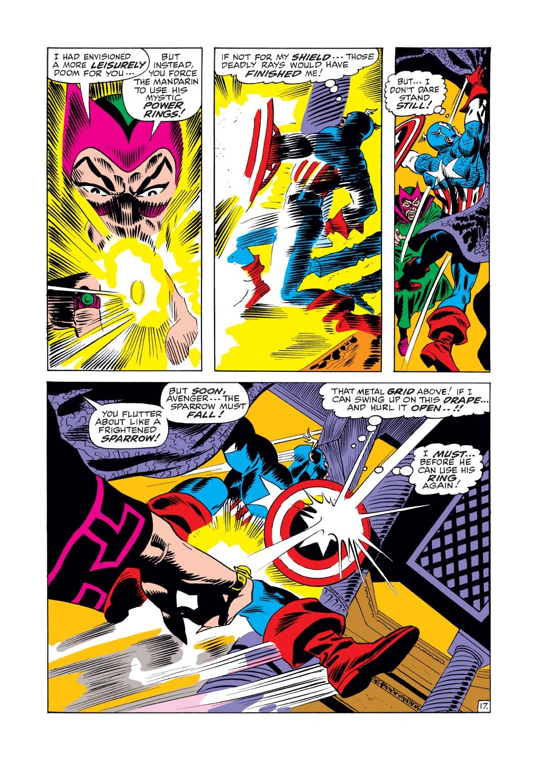 Read online Captain America (1968) comic -  Issue #125 - 17