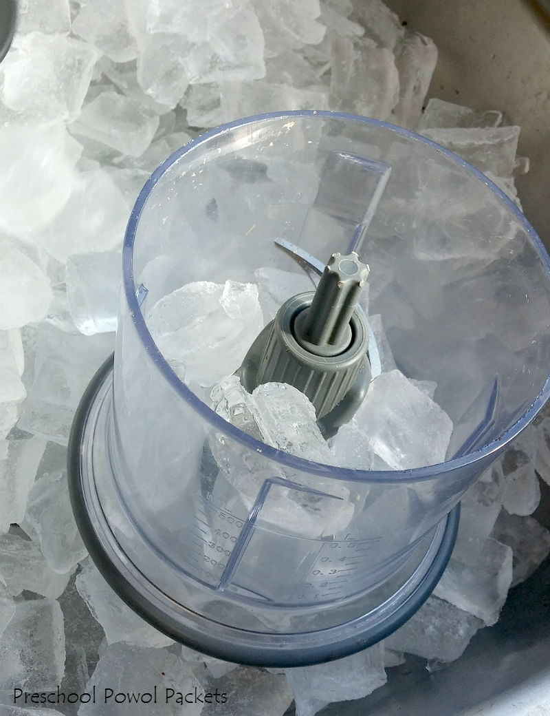 Ice Cube Igloo STEM Project! Preschool Powol Packets