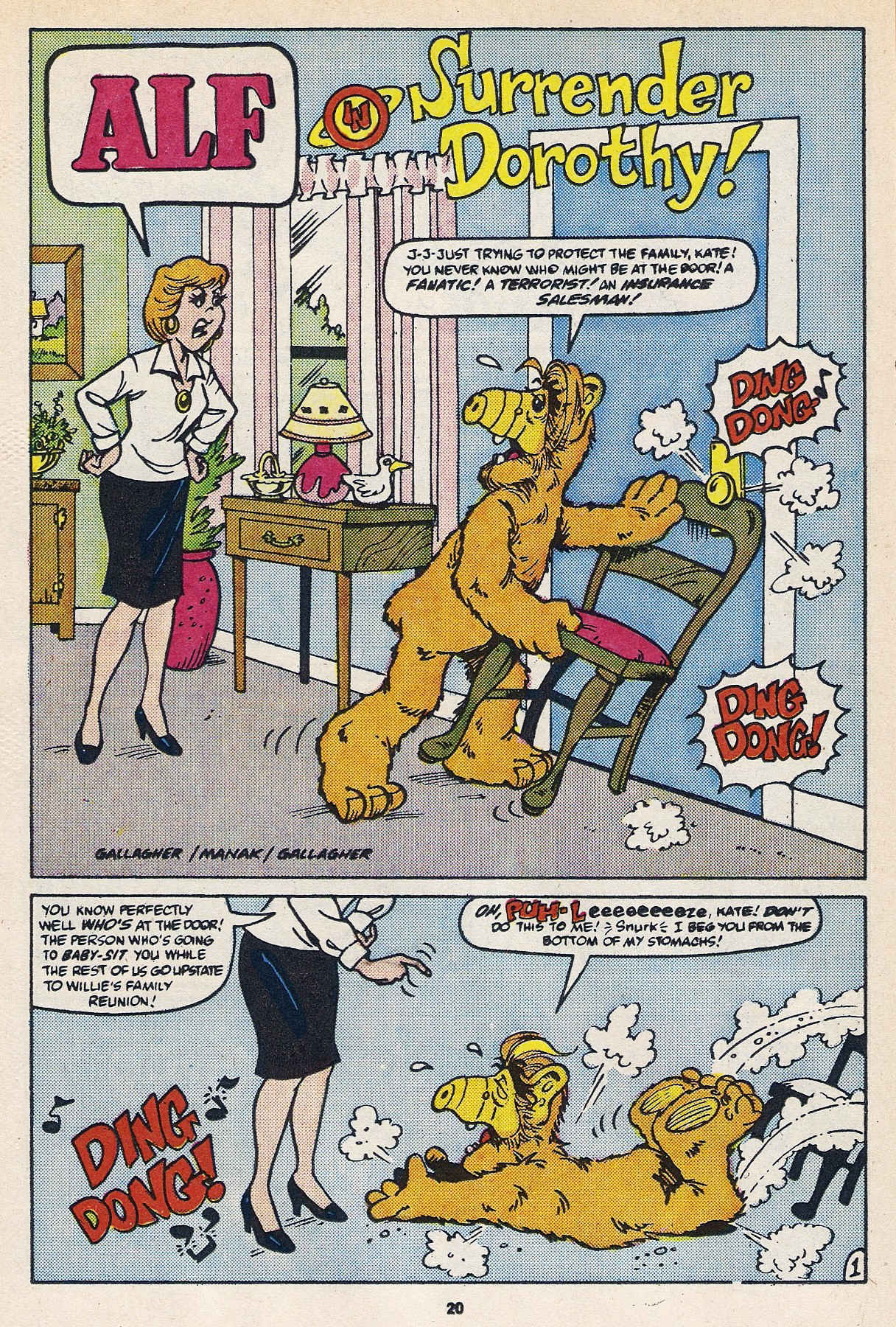 Read online ALF comic - Issue #16 - 22