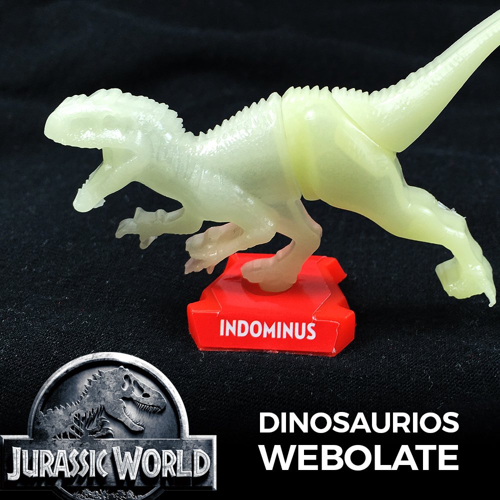 huevos sorpresa de dinosaurios de jurassic world