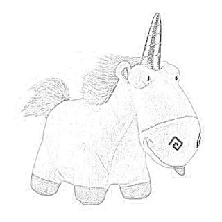 Stuffed Unicorn coloring pages coloring.filminspector.com