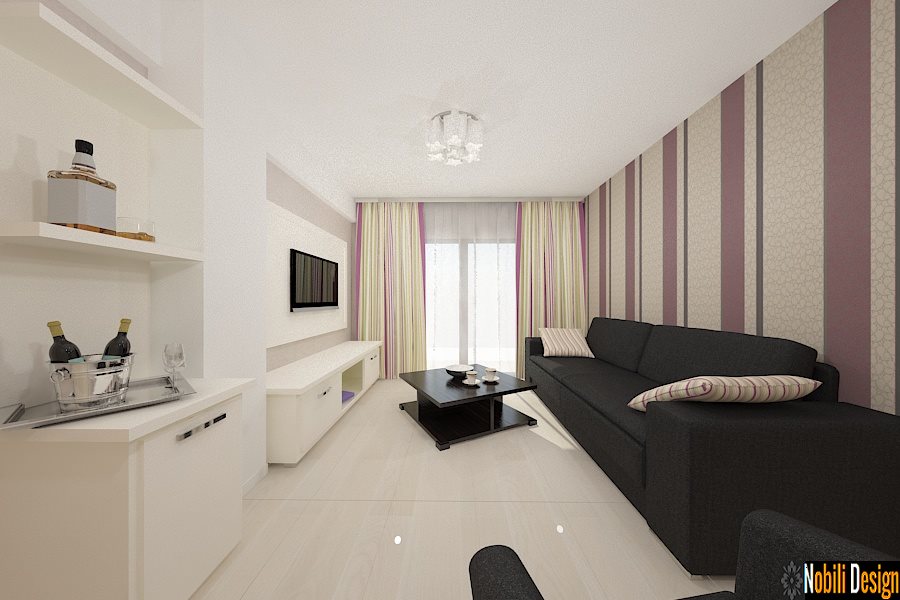 Proiect design interior apartament pensiunea Lorena Constanta - Amenajari Interioare